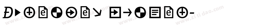 UnciaDis Italic字体转换